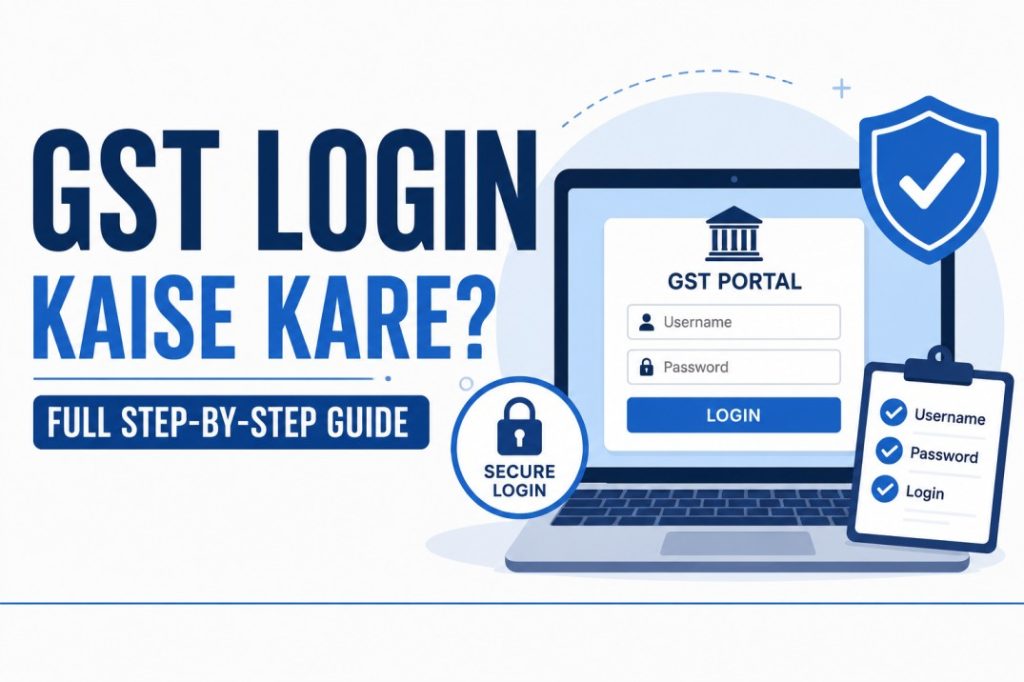 GST Login Kaise Kare Full Step-by-Step Guide