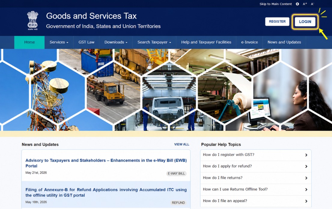 GST Login