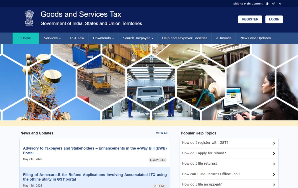 Official GST Portal