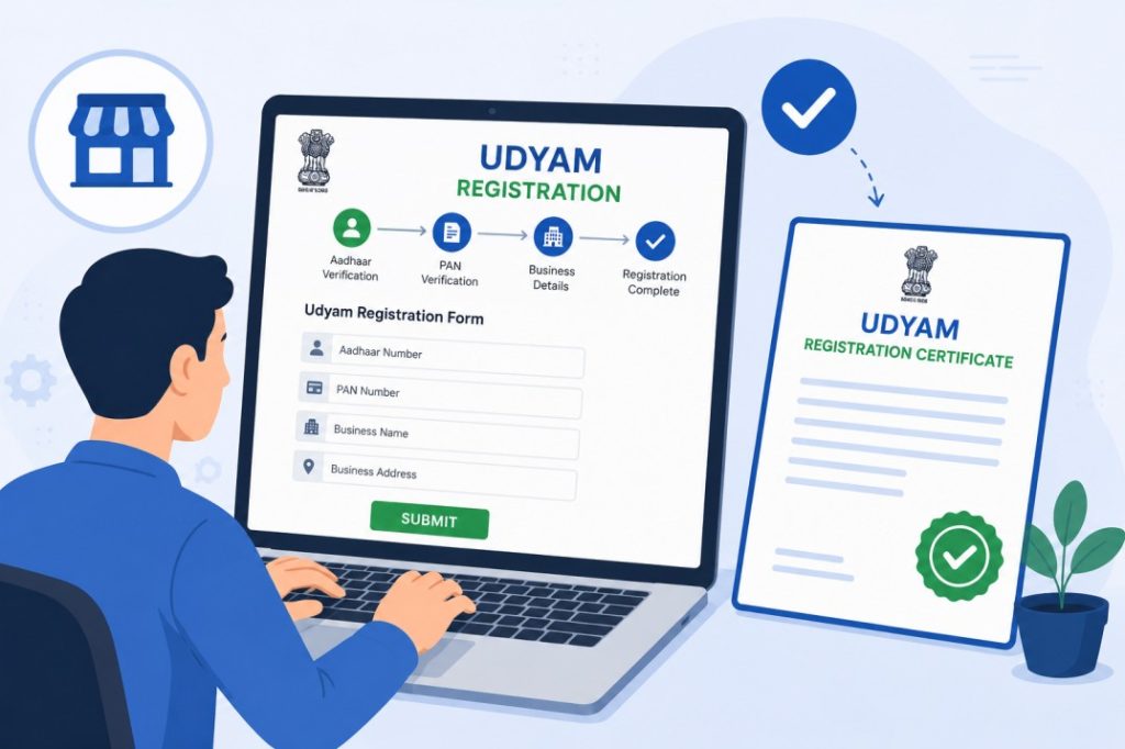 Udyam Registration Kaise Kare? Full Step-by-Step Guide - FormSamajh