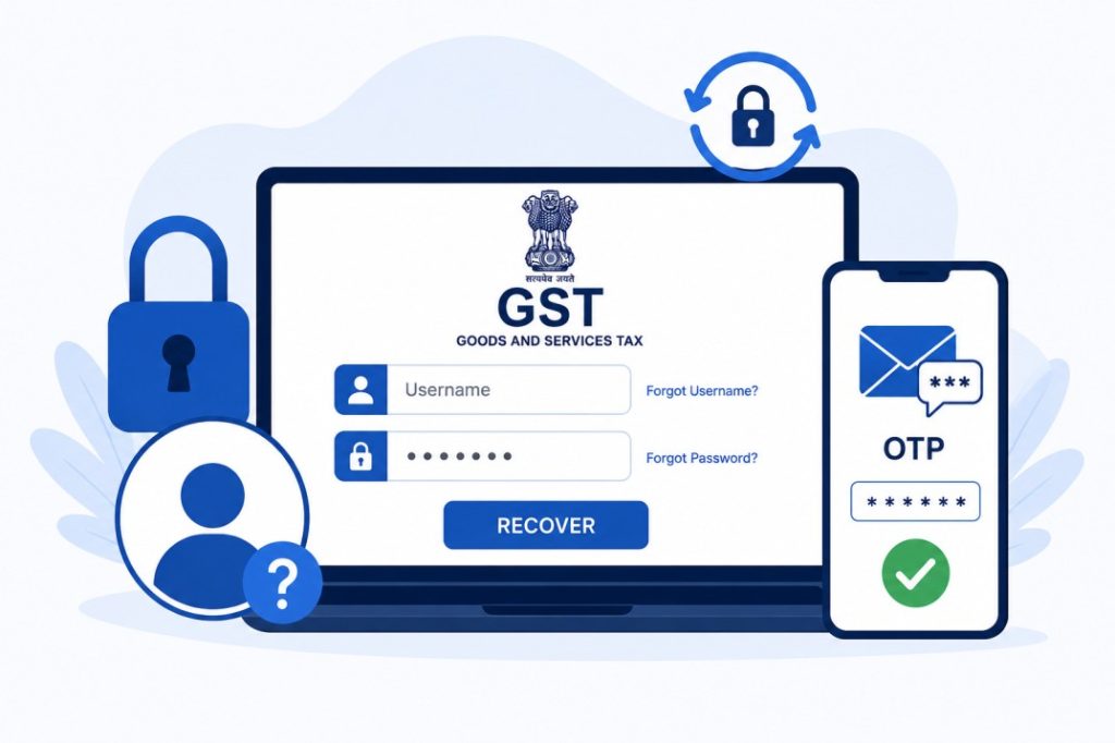 GST Username Password Recover Kaise Kare Full Guide