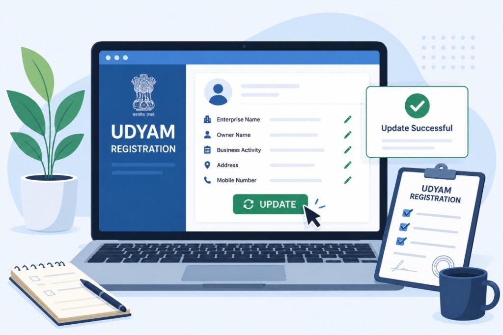 Udyam Registration Update Kaise Kare Full Step-by-Step Guide