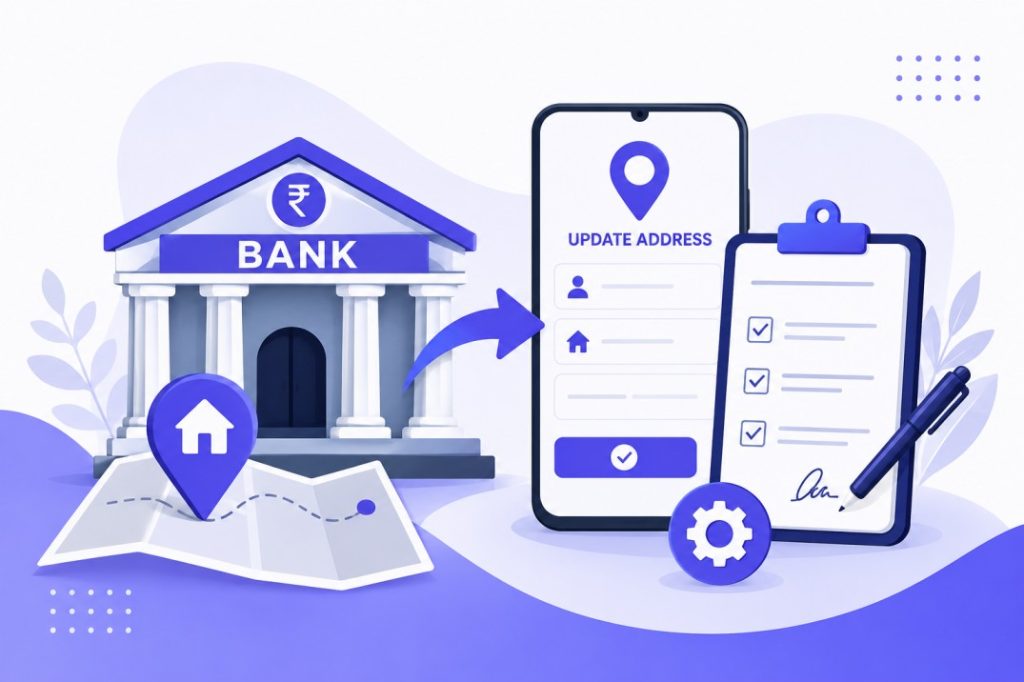 Bank Address Change Kaise Kare Complete Process Illustration